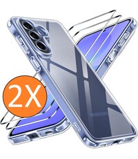 Ntech Hoesje geschikt voor Samsung Galaxy A57 Hoesje transparant