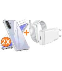 Ntech USB C Adapter 20W - USB C Snellader Met 1M USB  C Kabel