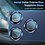 Ntech  Camera Lens Screen Protector Navy Geschikt voor iPhone 17 Pro Camera Lens Protector - Matte Metal Plate Full Coverage