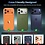 Ntech  Camera Lens Screen Protector Zliver Geschikt voor iPhone 17 Pro Camera Lens Protector - Matte Metal Plate Full Coverage