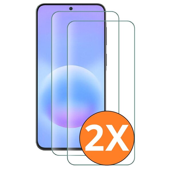 Ntech Screenprotector Geschikt voor Samsung Galaxy A57 - Beschermglas - gehard glas – tempered glass - 2 Stuks