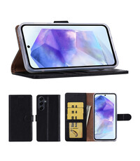 Ntech Hoesje Geschikt Voor Samsung Galaxy A57 Hoesje Zwart