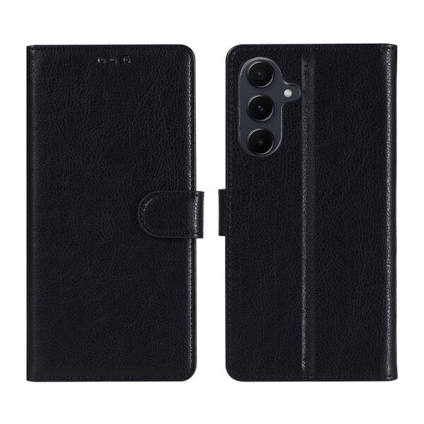 Ntech Hoesje Geschikt Voor Samsung Galaxy A37 Hoesje Zwart - met Pasjeshouder – bookcase Portemonnee - Walletcase - Portemonneehoes