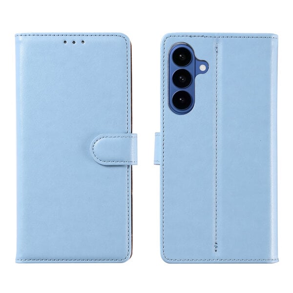 Ntech Hoesje Geschikt Voor Samsung Galaxy A37 Hoesje Blauw - met Pasjeshouder – bookcase Portemonnee - Walletcase - Portemonneehoes