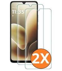 Ntech Screenprotector Geschikt voor Mototola Moto G06/G06 Power Screenprotector