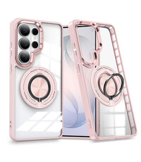 Ntech Magsafe Hoesje Geschikt voor Samsung Galaxy S26 Ultra hoesje