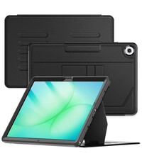 Ntech Tablet Hoes Geschikt voor Samsung Galaxy A11 Plus Zwart