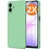 Ntech Hoesje geschikt voor Samsung Galaxy A07 5G Hoesje siliconen Mint Groen zacht siliconen hoesje TPU - met Samsung A07 Screenprotector - 2 stuks