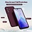 Ntech Hoesje geschikt voor Samsung Galaxy A26 5G Hoesje siliconen Wine Rood zacht siliconen hoesje TPU - met Samsung A26 Screenprotector - 2 stuks