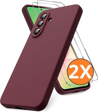 Ntech Hoesje geschikt voor Samsung Galaxy A56 5G Hoesje siliconen