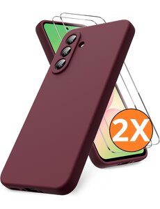 Ntech Hoesje geschikt voor Samsung Galaxy A56 5G Hoesje siliconen