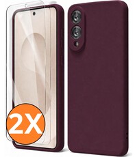 Ntech Hoesje geschikt voor Samsung Galaxy S25 Edge 5G Hoesje siliconen