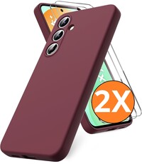 Ntech Hoesje geschikt voor Samsung Galaxy S25 FE 5G Hoesje