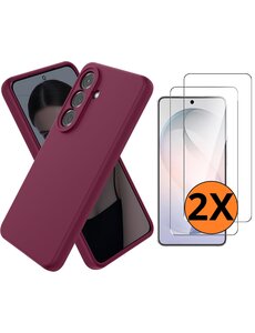 Ntech Hoesje geschikt voor Samsung Galaxy S26 5G Hoesje siliconen