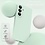 Ntech Hoesje geschikt voor Samsung Galaxy S26 Plus 5G Hoesje siliconen Mint Groen zacht siliconen hoesje TPU - met Samsung S26 Plus Screenprotector - 2 stuks