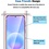 Ntech Hoesje geschikt voor Samsung Galaxy A36 5G Hoesje siliconen Wine Rood zacht siliconen hoesje TPU - met Samsung A36 Screenprotector - 2 stuks