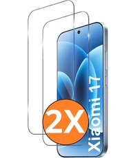 Ntech Screenprotector geschikt voor Xiaomi 17 / Xiaomi 17 Pro screenprotector