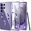 Ntech Hoesje Magsafe Geschikt voor Samsung Galaxy S26 Ultra hoesje backcover Paars – Lens beschermer – Transparant hoesje met Samsung S26 Ultra screenprotector - 2 stuks