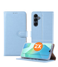 Ntech Hoesje geschikt voor Samsung Galaxy A16 5G hoesje Blauw
