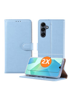 Ntech Hoesje geschikt voor Samsung Galaxy A16 5G hoesje Blauw