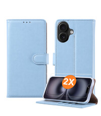 Ntech Hoesje geschikt voor iPhone 16 hoesje Blauw