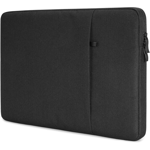 Ntech Ntech - Hoes Geschikt voor MacBook Neo Hoes Sleeve Spatwater proof Zwart - Mabook Neo 13 hoes met handvat & ruimte voor accessoires - Hoes Geschikt voor Macbook Neo (A18 Pro) M5 hoes - Hoes Geschikt voor Macbook Neo M5 2026 case