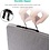 Ntech Ntech - Hoes Geschikt voor MacBook Neo Hoes Sleeve Spatwater proof Grijs - Mabook Neo 13 hoes met handvat & ruimte voor accessoires - Hoes Geschikt voor Macbook Neo (A18 Pro) M5 hoes - Hoes Geschikt voor Macbook Neo M5 2026 case