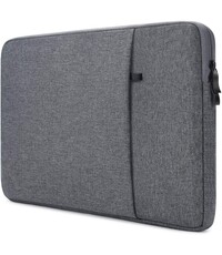 Ntech Ntech - Hoes Geschikt voor MacBook Neo Hoes Sleeve Spatwater proof Donker Grijs