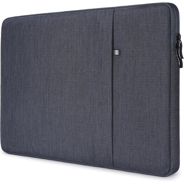 Ntech Ntech - Hoes Geschikt voor MacBook Neo Hoes Sleeve Spatwater proof Navy - Mabook Neo 13 hoes met handvat & ruimte voor accessoires - Hoes Geschikt voor Macbook Neo (A18 Pro) M5 hoes - Hoes Geschikt voor Macbook Neo M5 2026 case