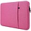 Ntech Ntech - Hoes Geschikt voor MacBook Neo Hoes Sleeve Spatwater proof Roze - Mabook Neo 13 hoes met handvat & ruimte voor accessoires - Hoes Geschikt voor Macbook Neo (A18 Pro) M5 hoes - Hoes Geschikt voor Macbook Neo M5 2026 case