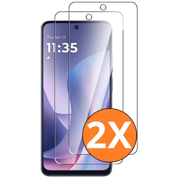 Ntech Screenprotector Geschikt voor Motorola Moto G37 / G47 / G57 Power / G67 Power 5G screenprotector Beschermglas Moto G47 / G37– gehard glas tempered glass – 2 Stuks