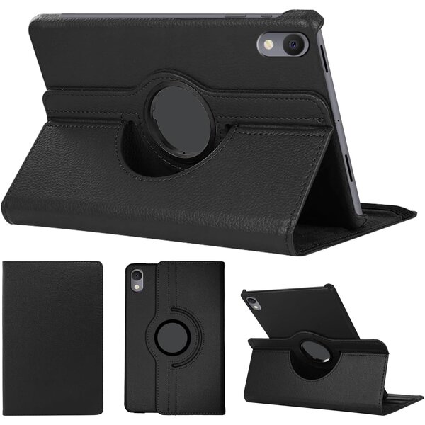 Ntech Hoes Geschikt voor Samsung Galaxy S11– 360° draaibaar tablethoes Zwart - Tablet Hoes Draaibaar Cover Case