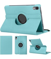 Ntech Hoes Geschikt voor Samsung Galaxy S11– 360° draaibaar tablethoes Licht Blauw