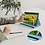 Ntech Hoes Geschikt voor Samsung Galaxy S11– 360° draaibaar tablethoes Licht Blauw - Tablet Hoes Draaibaar Cover Case