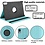 Ntech Hoes Geschikt voor Samsung Galaxy S11– 360° draaibaar tablethoes Licht Blauw - Tablet Hoes Draaibaar Cover Case