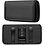 Ntech Riem Holster Hoesje Nylon - Universeel Telefoonhoesje Holster 6.0 inch Hoesje Geschikt Voor Samsung Galaxy A17 hoesje / A16 / iPhone 17 Pro Max / Air / 16 Pro Max / 16 Plus / 15 Plus / 15 Pro Max -  Zwart