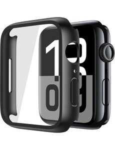 Ntech Screen Protector - Hoesje Zwart Geschikt voor Apple Watch Series 10