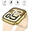 Ntech Screen Protector - Hoesje Goud Geschikt voor Apple Watch Series 10 & Series 11 - 46mm Beschermmend Hoesje Full Cover Hard Case