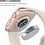 Ntech Screen Protector - Hoesje Rose Goud Geschikt voor Apple Watch Series 10 & Series 11 - 46mm Beschermmend Hoesje Full Cover Hard Case