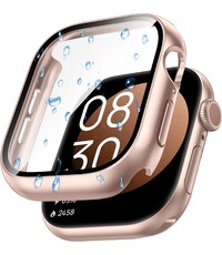 Ntech Screen Protector - Hoesje Rose Goud 42mm Geschikt voor Apple Watch Series 10