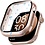 Ntech Screen Protector - Hoesje Rose Goud 42mm Geschikt voor Apple Watch Series 10 & Series 11 - 42mm Beschermmend Hoesje Full Cover Hard Case