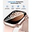 Ntech Screen Protector - Hoesje Rose Goud 42mm Geschikt voor Apple Watch Series 10 & Series 11 - 42mm Beschermmend Hoesje Full Cover Hard Case