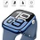 Ntech Screen Protector - Hoesje Blauw 42mm Geschikt voor Apple Watch Series 10 & Series 11 - 42mm Beschermmend Hoesje Full Cover Hard Case