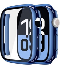 Ntech Screen Protector - Hoesje Blauw 42mm Geschikt voor Apple Watch Series 10