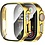 Ntech Screen Protector - Hoesje Goud 49mm Geschikt voor Apple Watch Ultra 3 /Ultra 2 /Ultra - 49mm Beschermmend Hoesje Full Cover Hard Case