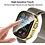 Ntech Screen Protector - Hoesje Goud 49mm Geschikt voor Apple Watch Ultra 3 /Ultra 2 /Ultra - 49mm Beschermmend Hoesje Full Cover Hard Case