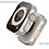 Ntech Screen Protector - Hoesje Tranparant 49mm Geschikt voor Apple Watch Ultra 3 /Ultra 2 /Ultra - 49mm Beschermmend Hoesje Full Cover Hard Case