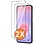 Ntech Screenprotector Geschikt voor Samsung Galaxy A27/A37/A57/S24 FE 5G - Beschermglas - gehard glas – tempered glass - 2 Stuks