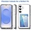 Ntech Hoesje Geschikt Voor Samsung Galaxy A37 hoesje met pasjeshouder transparant Shock proof case met Kaarthouder