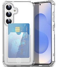 Ntech Hoesje Geschikt Voor Samsung Galaxy A37 hoesje met pasjeshouder